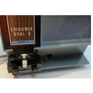 Baia Vintage Ediviewer II Dual 8 Mark II Movie Film Editor Super 8 Regular 8mm
